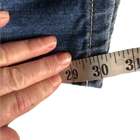 Abercrombie & Fitch size 4S Vintage 5 pocket Madison Flare jeans. VGUC. - Picture 12 of 15